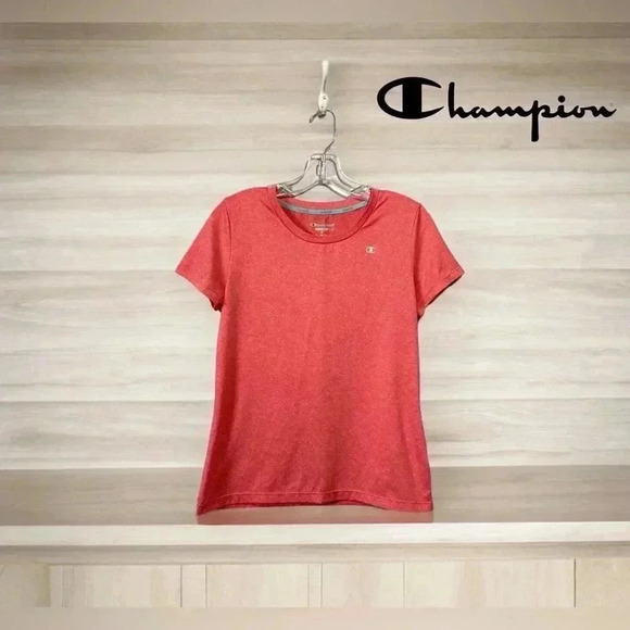 Champion Tops - NWOT, Champion, Power Train Heather Sports T-Shirt, Small, Red 🏃‍♀️